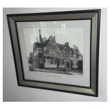 English Cottage Wall Art "Hanford Hall? p