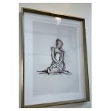 "Figure Study 2" print JIA Art, Elise Green,