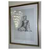 "Figure Study 1" print,  JIA Art, Elise Green,