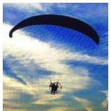 Sout Carbon paramotor with ozone sail, complete Sout Carbon paramotor with ozone sail, complete