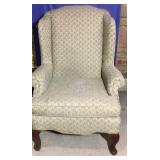 High back vintage chair