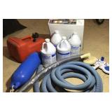 Pool hose, pool sanitizer, boat buoy, Pool hose, pool sanitizer, boat buoy,
