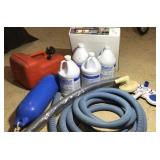 Pool hose, pool sanitizer, boat buoy,