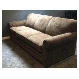 Hide a bed sofa, brown Hide a bed sofa, brown
