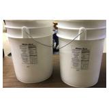 2 * 5 gal bucket of white rice 2 * 5 gal bucket of white rice