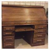 Roll top desk 55 inches long x 30 inches Roll top desk 55 inches long x 30 inches