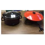 Crock Pot Slow cooker ** electric fry pan Crock Pot Slow cooker ** electric fry pan