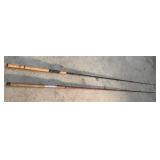 (qty 2 fishing pole)Phillipson Deluxe model DS90SP (qty 2 fishing pole)Phillipson Deluxe model DS90SP