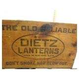 WOOD LANTERN BOX/CRATE