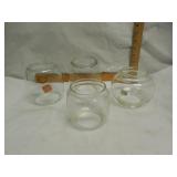 (4) MISC. SIZES GLOBES