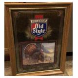 1993 Old Style bar Mirror by G. Heileman 1993 Old Style bar Mirror by G. Heileman