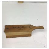 Knight & Hale Pocket Box Call Model 154 sign and Knight & Hale Pocket Box Call Model 154 sign and
