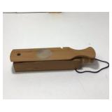 Turkey call scratch box, handcrafted signed and Turkey call scratch box, handcrafted signed and