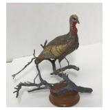 Carved Handcrafted Eastern Tom  turkey, signed