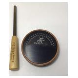 Handcrafted slate signed and dated call by Bill Handcrafted slate signed and dated call by Bill