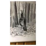 Signed and numbered Framed pencil print by Jesse Signed and numbered Framed pencil print by Jesse
