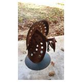 Turkey made out of vintage tractor seats for Turkey made out of vintage tractor seats for