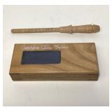 Handcrafted signed and dated slate turkey call Handcrafted signed and dated slate turkey call