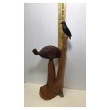 Scratch turkey call handcrafted dated and signed Scratch turkey call handcrafted dated and signed