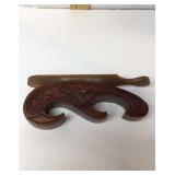 Handcrafted by Chris Williams signed and dated 1 Handcrafted by Chris Williams signed and dated 1