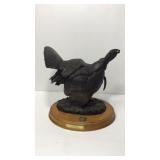 Bronze Tom Turkey NWF T Old Thunder statue, Bronze Tom Turkey NWF T Old Thunder statue,