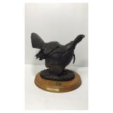 Bronze Tom Turkey NWF T Old Thunder statue,