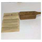 The Scotch Country call, #2312, paddle The Scotch Country call, #2312, paddle