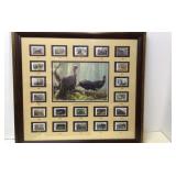 2001 NWTF Stamp collection. Natural Wild Turkey 2001 NWTF Stamp collection. Natural Wild Turkey
