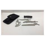NWTF 4 in 1 knife tool set , black handle NWTF 4 in 1 knife tool set , black handle