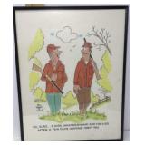 Bill Davey 11-21-73 frames poster,11x 14 inches, Bill Davey 11-21-73 frames poster,11x 14 inches,
