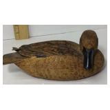 Blue wing teal hand carved by Al Puhar , signed