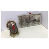 Castahma  Mod DEP 4" Tom turkey figurine made in