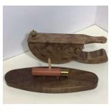 Handcrafted signed and dated George Huffman, Handcrafted signed and dated George Huffman,