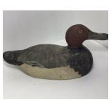 Vintage duck decoy, no markings, approximately