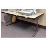 Metal work table, 30 x 60 (TABLE ONLY)