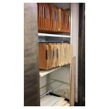 Artstor hanging file storage system, 3=rail