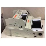 ABDICK envelope/card feeder with conveyor