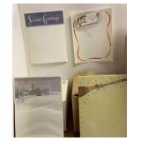 8 1/2 x 11 Christmas letterheads, approximately