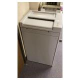 MBM shredder, model 3802, handles up to 14 inch