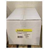 Explorer 10# regular envelope, 24# white Wove  ,