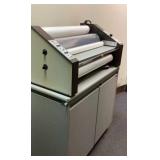 GBC 27 inch roll laminator with cabinet
