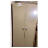 Metal storage cabinet 6 shelves 3' x 6' x 18'