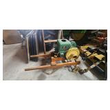 Z Fairbanks Morris Hit and miss on wood hand cart