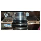 26' Under bar ice bin w/cold plate - 14' SS hand sink  18' SS under bar Bottle rack  - 6' SS bar sin