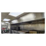 2-11' Air Tech by Delfield exhaust hood with ancil system