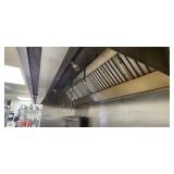 2-11' Air Tech by Delfield exhaust hood with ancil system