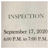 Inspection date