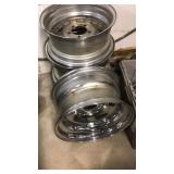 4 Crome rims *  1.25 Micro 35 (set of 2) * 1.0