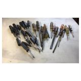Misc. screw drivers - includes Stanley and misc.