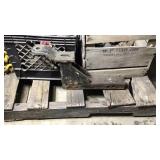 3 crates of cast gears and wheels